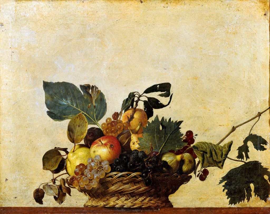 Caravaggio - Basket of fruits 1599