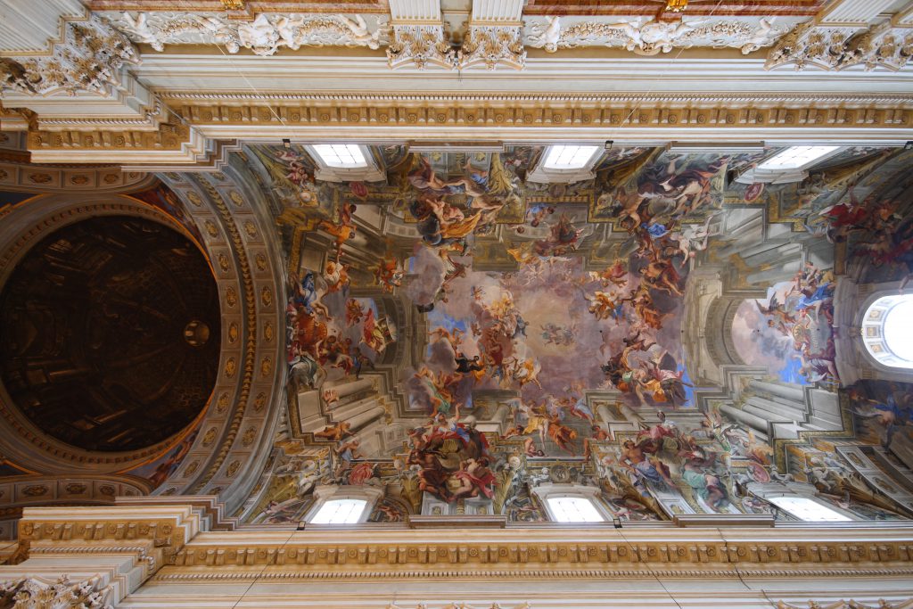  Andrea Pozzo, Glorification of Saint Ignatius, Rome 1691-1694