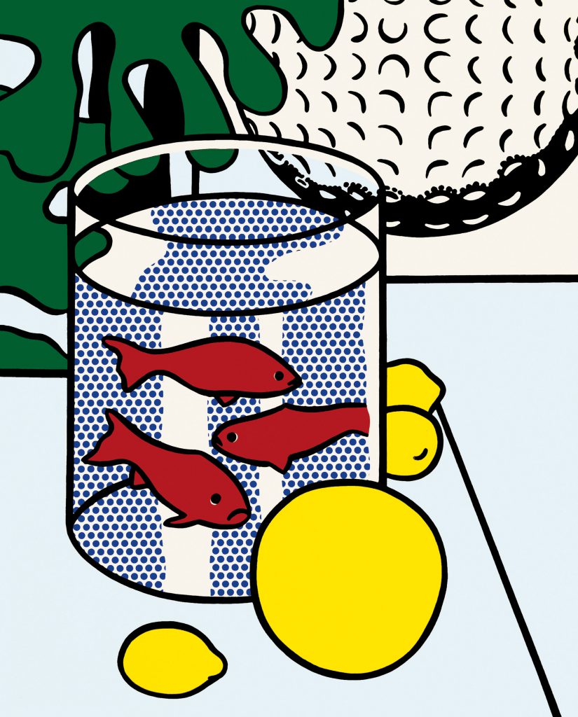 Roy Lichtenstein, Still Life with Goldfish, 1972