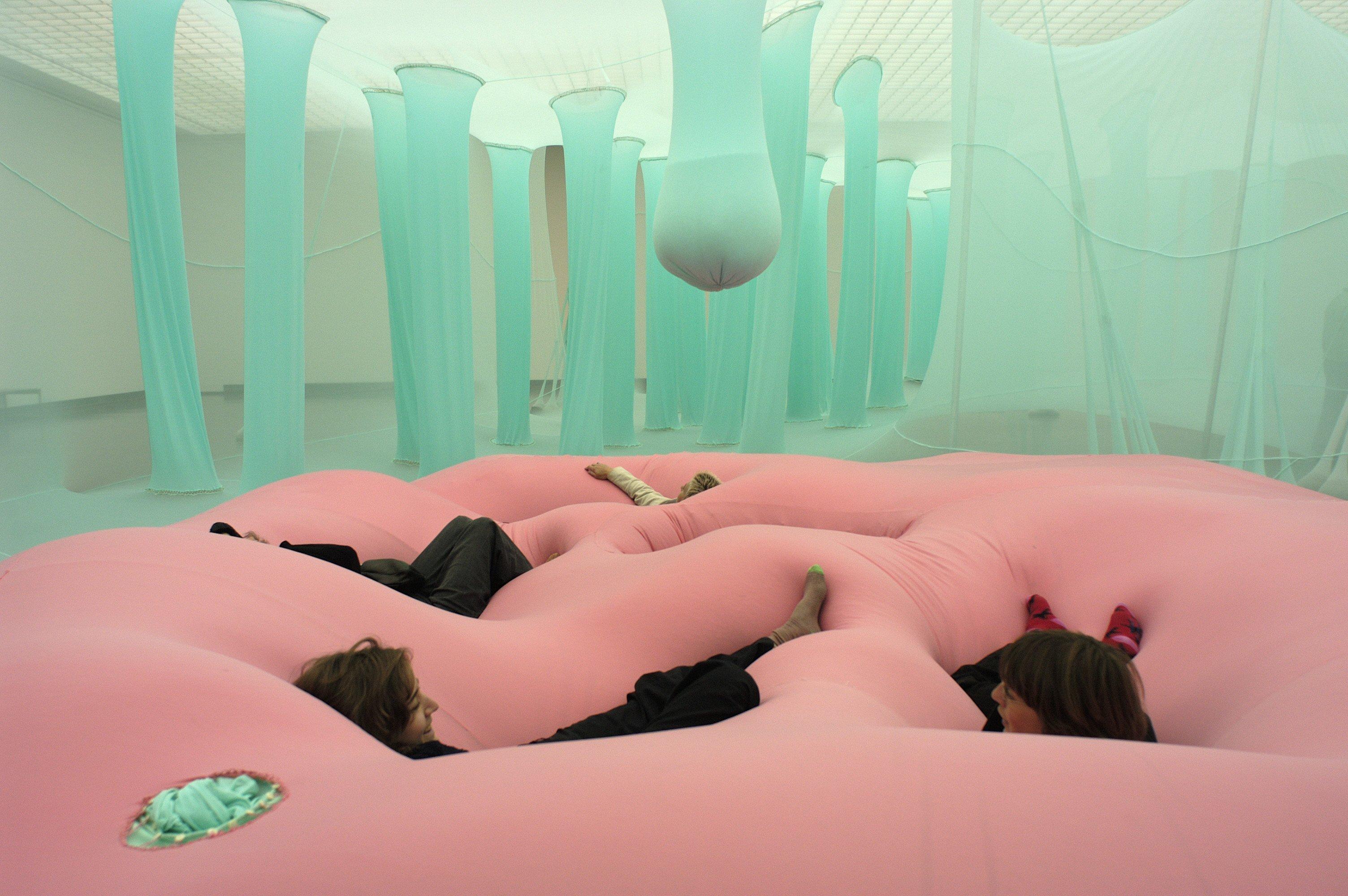 Ernesto Neto - Celula Nave, 2004