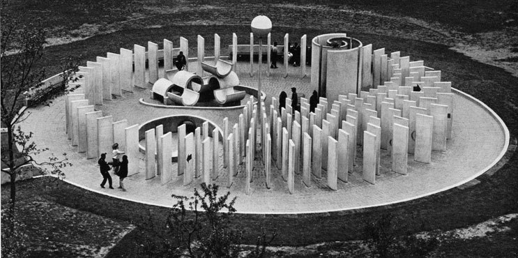 open-ended playground in Brooklyn NY, 1967