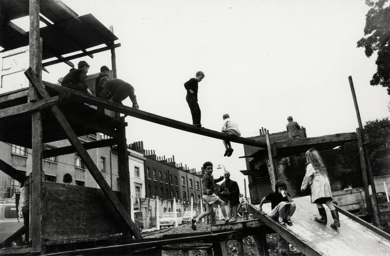 Adventure Playground, Islington, London, c. 1957