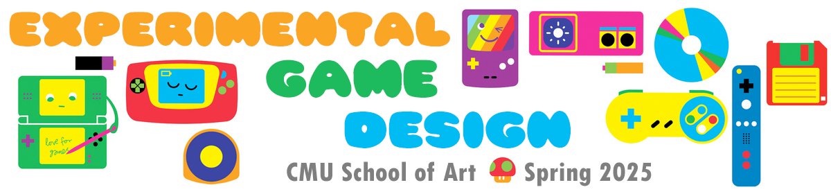 Experimental Game Design – CMU School of Art
